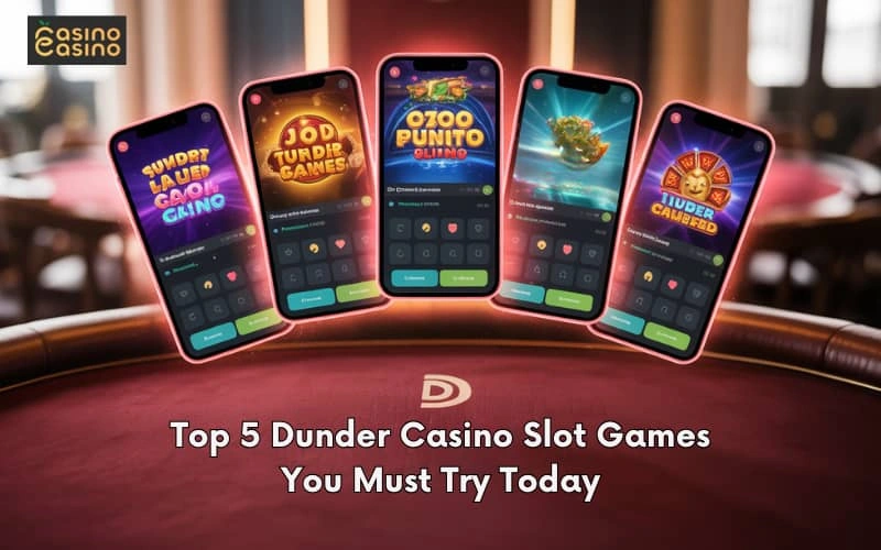 dunder casino slot games